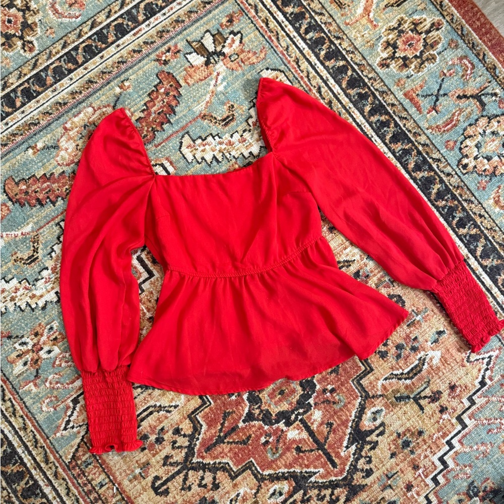 Francesca’s Long Sleeve Blouse